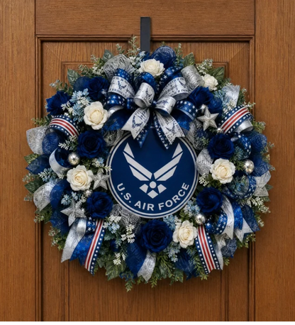Handmade U.S. Air Force Door Wreath
