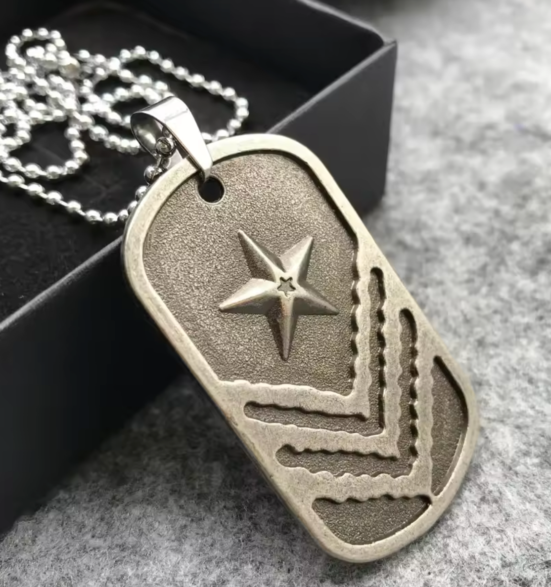 Military Dog Tag Necklace