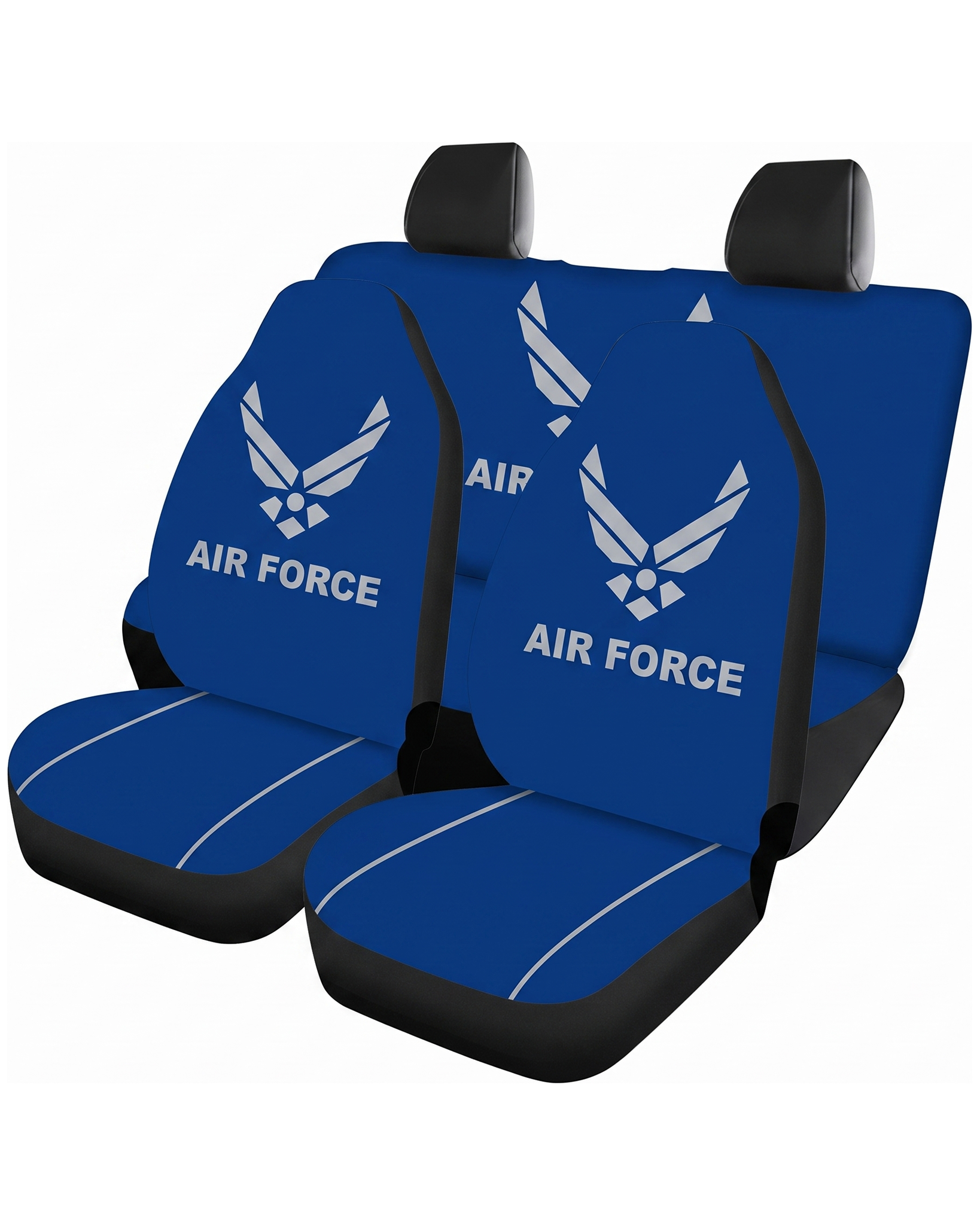U.S. Air Force military car seat cover set - 4 piece